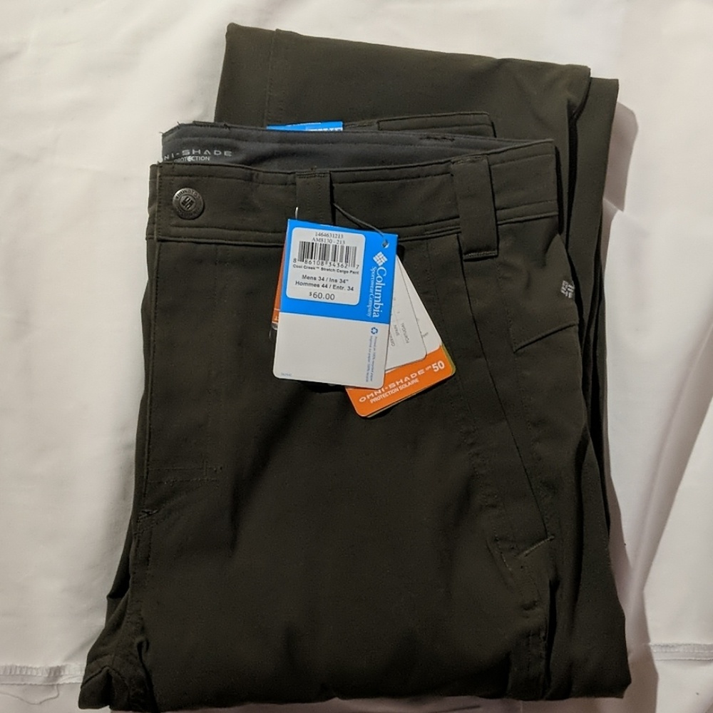 Columbia men's Cold Creek Stretch Cargo Pants
